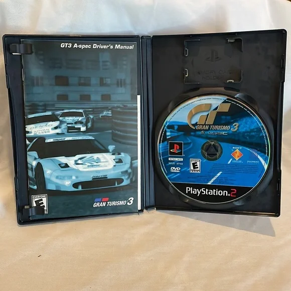 PlayStation 2 grand tourism 3 A-spec vintage video game & booklet
